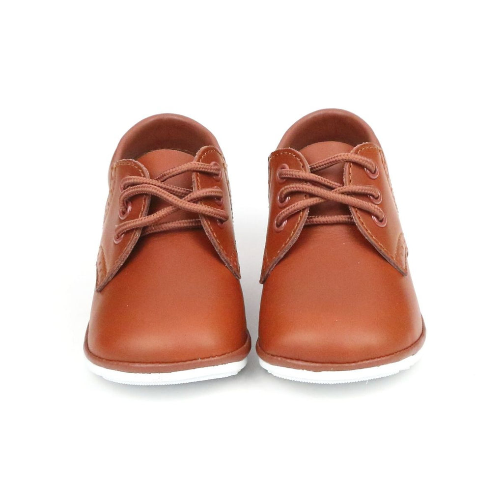 Caramel/brown Baby Oxford Shoes, Leather Baby Boots Lace Up, Baby Moccs,  Soft Sole Toddler/infant/newborn Shoes, Girls, Boys, Gift, Evtodi 