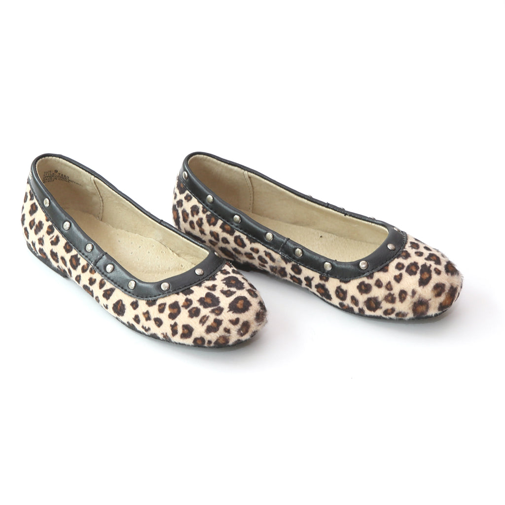 FINAL SALE - L'Amour Girls Round Studded Flats – Babychelle